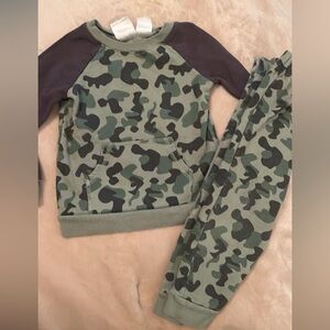 Koala Kids sweat set camo 2T
